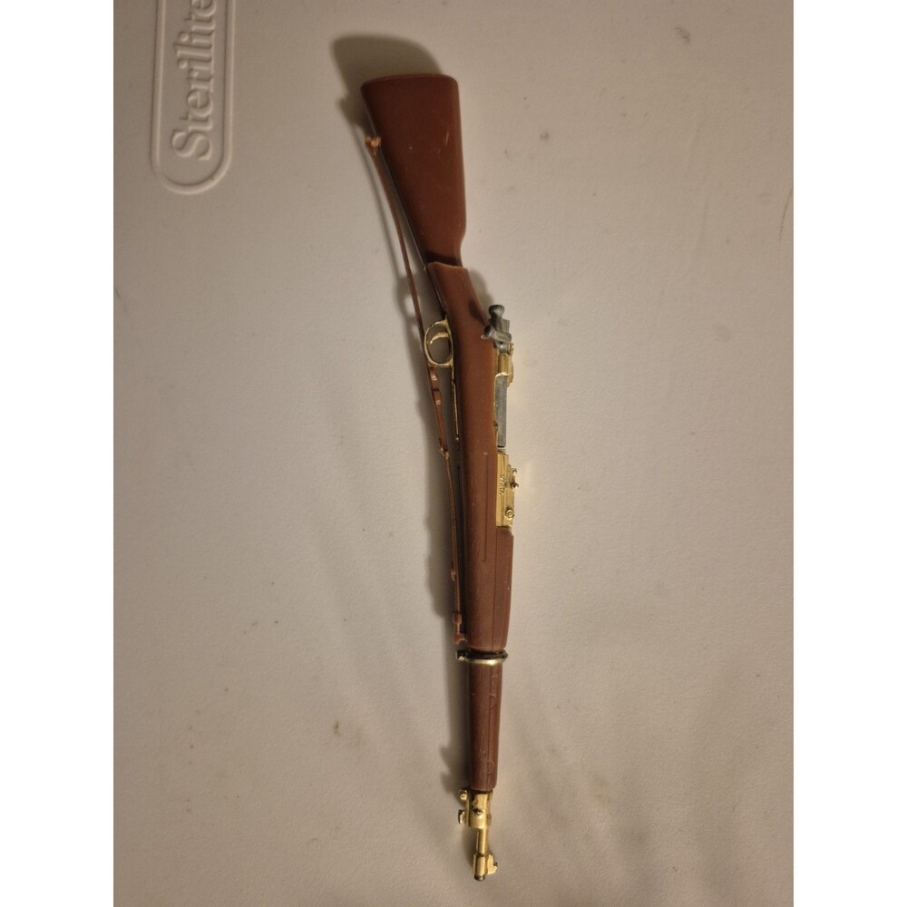 Mini MARX gold tone & plastic, about 8 1/2" long, M1903 Springfield DAMAGED